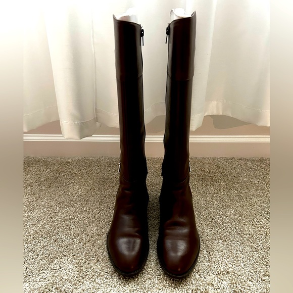Lauren Ralph Lauren Women's Madisen Knee High Boots Size 9B Brown - Picture 2 of 11